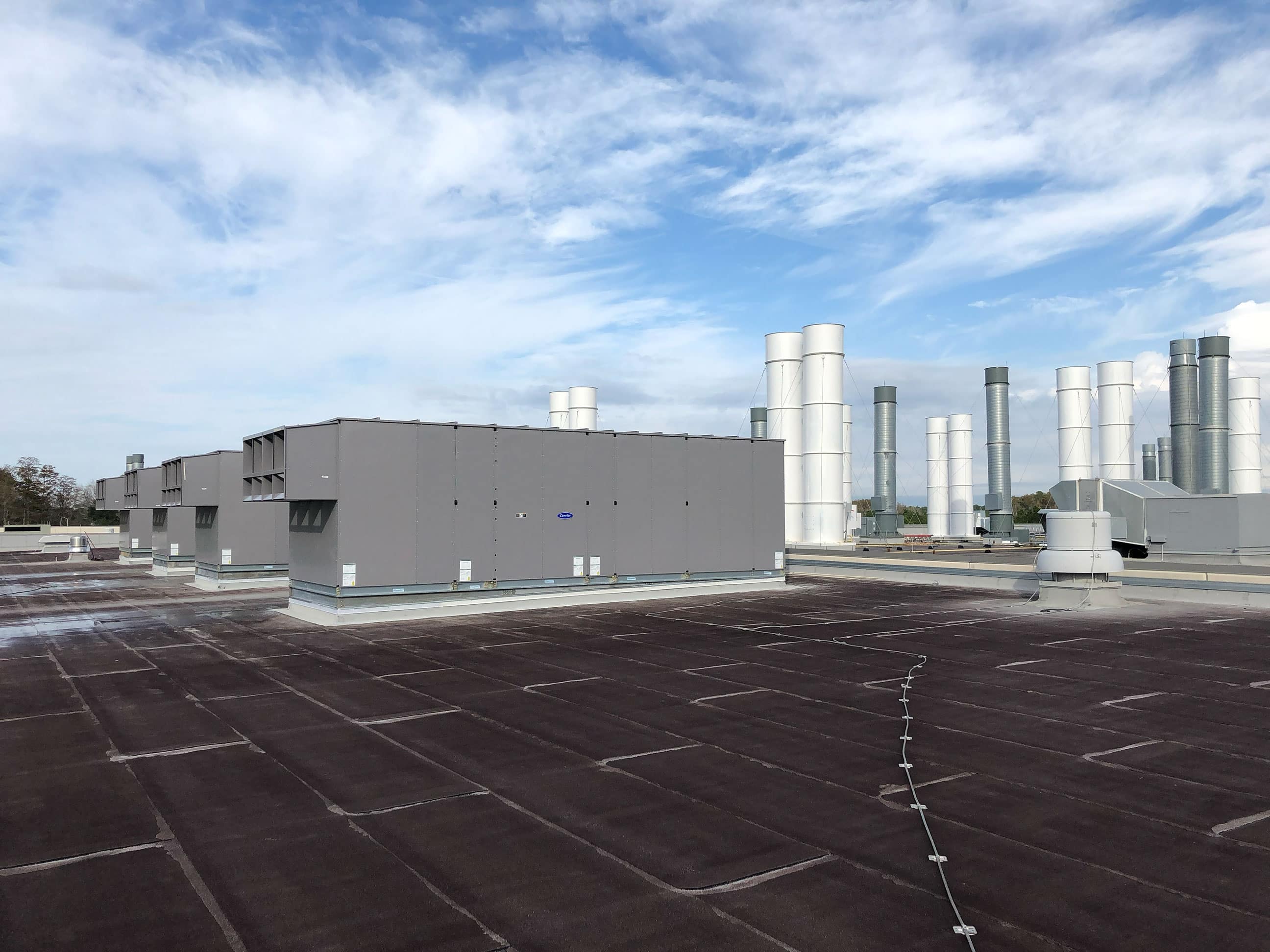 HVAC systems for Nautique Gelcoat Mold Bays